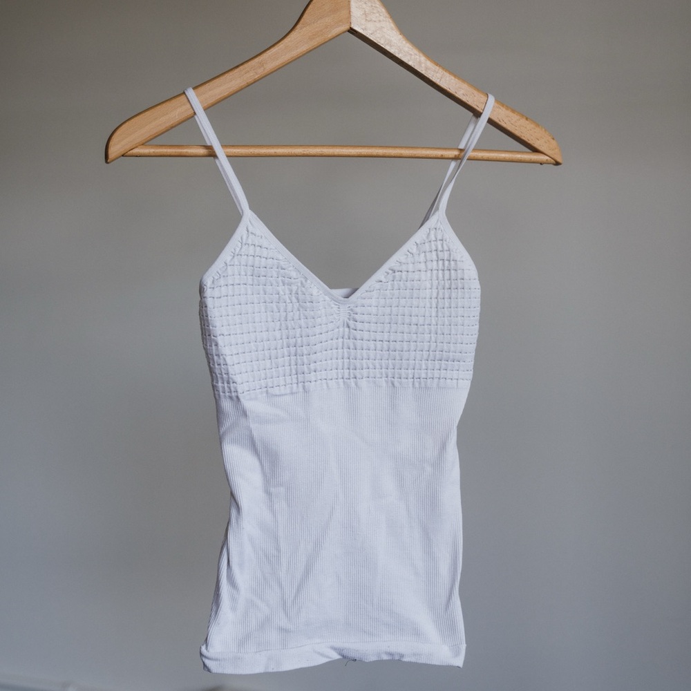 White Spaghetti Strap Top